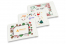 Enveloppes à bulles blanches pour Noël - exemples avec un logo | PIT Packaging.fr | Paysdesenveloppes
