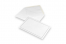 Enveloppes pour faire-part de décès - Blanc + Simple bordure, 120 x185 mm | PIT Packaging.fr | Paysdesenveloppes