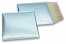 Enveloppes à bulles ECO métallique - bleu glacial 165 x 165 mm | PIT Packaging.fr | Paysdesenveloppes