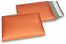 Enveloppes à bulles ECO métallisées mat colorées - orange 180 x 250 mm | PIT Packaging.fr | Paysdesenveloppes