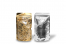 Sachets stand-up métalliques transparents - or métallisé, 130 x 225 x 70 mm - 500 ml | PIT Packaging.fr | Paysdesenveloppes