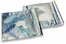 Enveloppes aluminium métallisées colorées - argent holographique 165 x 165 mm | PIT Packaging.fr | Paysdesenveloppes
