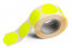 Étiquettes rondes colorées - Jaune fluorescent | PIT Packaging.fr | Paysdesenveloppes