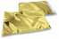 Enveloppes aluminium métallisées colorées - or 320 x 430 mm | PIT Packaging.fr | Paysdesenveloppes