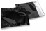 Enveloppes aluminium métallisées colorées - noir 220 x 220 mm | PIT Packaging.fr | Paysdesenveloppes