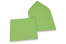 Enveloppes colorées pour cartes de voeux  - vert pomme, 155 x 155 mm | PIT Packaging.fr | Paysdesenveloppes