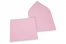 Enveloppes colorées pour cartes de voeux - rose clair, 155 x 155 mm | PIT Packaging.fr | Paysdesenveloppes