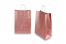 Sacs papier kraft avec anses rondes - rose métallisé, 260 x 120 x 350 mm, 90 gr | PIT Packaging.fr | Paysdesenveloppes