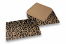Enveloppes peau sauvage  - kraft marrone, noir, imprimé panthère | PIT Packaging.fr | Paysdesenveloppes