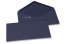 Enveloppes colorées pour cartes de voeux - bleu foncé, 110 x 220 mm | PIT Packaging.fr | Paysdesenveloppes
