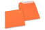 Enveloppes papier colorées - Orange, 160 x 160 mm | PIT Packaging.fr | Paysdesenveloppes
