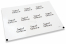 Pastilles adhésives thème fête - sweet sixteen | PIT Packaging.fr | Paysdesenveloppes