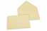 Enveloppes colorées pour cartes de voeux - camel, 114 x 162 mm | PIT Packaging.fr | Paysdesenveloppes