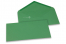 Enveloppes colorées pour cartes de voeux - vert foncé, 110 x 220 mm | PIT Packaging.fr | Paysdesenveloppes