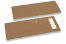 Pochettes à couverts marron sans incision + blanc serviette en papier | PIT Packaging.fr | Paysdesenveloppes