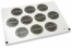 Pastilles adhésives thème fête - come & celebrate with us | PIT Packaging.fr | Paysdesenveloppes