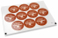 Pastilles adhésives thème amour - happy valentines day marron | PIT Packaging.fr | Paysdesenveloppes