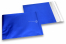 Enveloppes aluminium métallisées mat - bleu foncé 165 x 165 mm | PIT Packaging.fr | Paysdesenveloppes