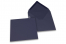 Enveloppes colorées pour cartes de voeux - bleu foncé,, 155 x 155 mm | PIT Packaging.fr | Paysdesenveloppes