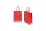 Sacs papier kraft avec anses rondes - rouge vif, 180 x 80 x 220 mm, 90 gr | PIT Packaging.fr | Paysdesenveloppes