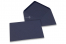 Enveloppes colorées pour cartes de voeux - bleu foncé, 125 x 175 mm | PIT Packaging.fr | Paysdesenveloppes