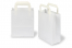 Sacs papier kraft avec anses plates - blanc, 180 x 80 x 220 mm | PIT Packaging.fr | Paysdesenveloppes