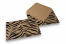 Enveloppes peau sauvage  - kraft marrone, noir, imprimé tigre | PIT Packaging.fr | Paysdesenveloppes