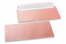 Enveloppes de couleurs nacrées - Rose bébé, 110 x 220 mm | PIT Packaging.fr | Paysdesenveloppes