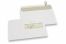 Enveloppes pour imprimante laser, 156 x 220 mm (EA5), fenêtre à droite 40 x 110 mm, position de la fenêtre à 15 mm du droite et à 66 mm du bas  | PIT Packaging.fr | Paysdesenveloppes