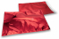 Enveloppes aluminium métallisées colorées - rouge 229 x 324 mm | PIT Packaging.fr | Paysdesenveloppes