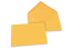 Enveloppes colorées pour cartes de voeux - jaune or, 114 x 162 mm | PIT Packaging.fr | Paysdesenveloppes
