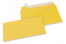 Enveloppes papier colorées - Jaune bouton d'or, 110 x 220 mm | PIT Packaging.fr | Paysdesenveloppes