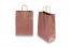 Sacs papier kraft avec anses rondes - rouge métallisé, 260 x 120 x 350 mm, 90 gr | PIT Packaging.fr | Paysdesenveloppes