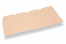Étiquettes américaines cartonnées - Marron 55 x 110 mm | PIT Packaging.fr | Paysdesenveloppes