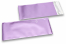 Enveloppes aluminium métallisées mat - lila 110 x 220 mm  | PIT Packaging.fr | Paysdesenveloppes