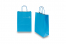 Sacs papier kraft avec anses rondes - bleu, 220 x 100 x 310 mm, 90 gr | PIT Packaging.fr | Paysdesenveloppes
