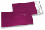 Enveloppes aluminium métallisées mat - bordeaux 114 x 162 mm | PIT Packaging.fr | Paysdesenveloppes