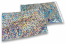 Enveloppes aluminium métallisées colorées - argent holographique 162 x 229 mm | PIT Packaging.fr | Paysdesenveloppes