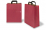 Sacs papier kraft avec anses plates - rouge, 320 x 140 x 420 mm | PIT Packaging.fr | Paysdesenveloppes