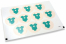 Pastilles adhésives thème naissance - barboteuse bleu | PIT Packaging.fr | Paysdesenveloppes