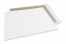 Enveloppes dos carton - 550 x 700 mm, recto kraft blanc 120 gr, dos duplex gris 700 gr, non gommé / sans fermeture adhésive | PIT Packaging.fr | Paysdesenveloppes