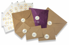 Pastilles adhésives thème fête - divers | PIT Packaging.fr | Paysdesenveloppes
