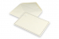 Enveloppes pour faire-part de décès - Crème + Double bordure, 156 x 220 mm | PIT Packaging.fr | Paysdesenveloppes