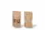 Sachets kraft à fermeture zip avec fenêtre - brun, 110 x 185 x 70 mm, 250 ml | PIT Packaging.fr | Paysdesenveloppes