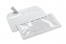 Enveloppes à fenêtre panoramique, 110 x 220 mm (DL), 160 grammes, bande de fermeture, (format fenêtre 80x190mm, position: 15mm du bord gauche, 15mm du bas) | PIT Packaging.fr | Paysdesenveloppes