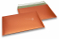 Enveloppes à bulles ECO métallisées mat colorées - orange 235 x 325 mm | PIT Packaging.fr | Paysdesenveloppes