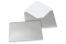 Enveloppes colorées pour cartes de voeux - argent, 114 x 162 mm | PIT Packaging.fr | Paysdesenveloppes