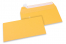 Enveloppes papier colorées - Jaune or, 110 x 220 mm | PIT Packaging.fr | Paysdesenveloppes