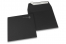 Enveloppes papier colorées - Noir, 160 x 160 mm | PIT Packaging.fr | Paysdesenveloppes