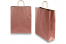 Sacs papier kraft avec anses rondes - rouge métallisé, 320 x 120 x 410 mm, 100 gr | PIT Packaging.fr | Paysdesenveloppes
